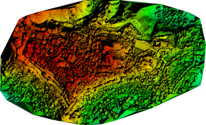 città alta dsm dtm rilievi bergamo droni professionali vendita curve di livello
