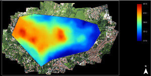 dtm drone curve di livello fotogrammetria drone