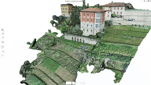 ricostruzione 3d droni