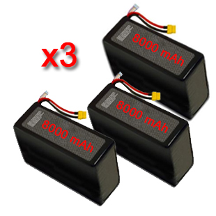 vendita-batterie-s800-s900-s1000-lipo-6s-batterie 8000