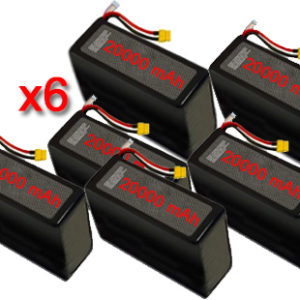 vendita batterie-s800-s900-s1000-lipo-x6-6s-20000