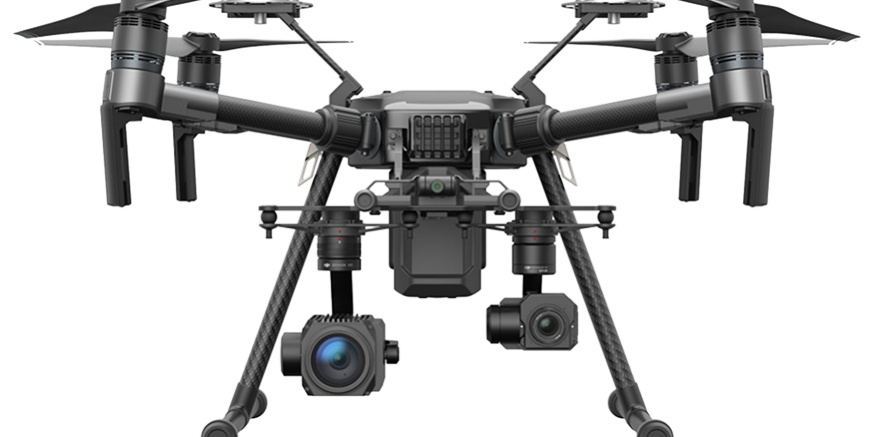 drone con termocamera