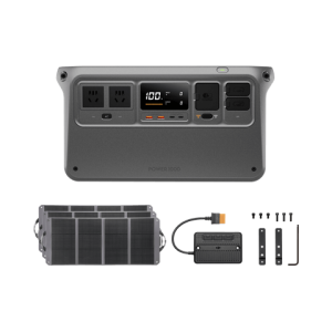 DJI Power 1000 e 3 pannelli solari da 120 W