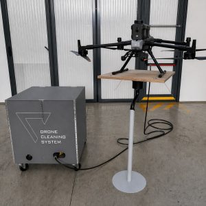 drone cleaning system