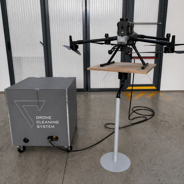 drone cleaning system